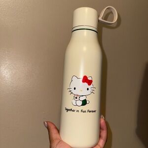 Hello Kitty Cream Water Bottle